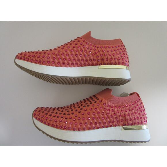 KENNETH COLE REACTION Women's Cameron Jewel Jogger Size 7 M Sunset Sneakers - Picture 5 of 6